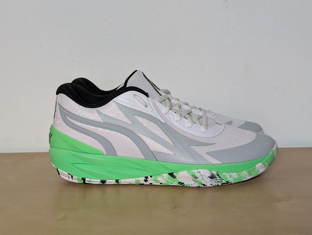 PUMA MB.02 Lo LaMel-O Sneakers 379408-01 Men's Size 12 Basketball Shoes