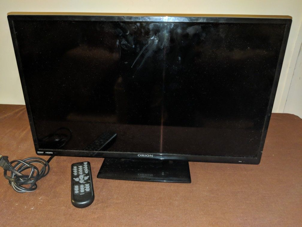 24 inch Orion tv with remote.