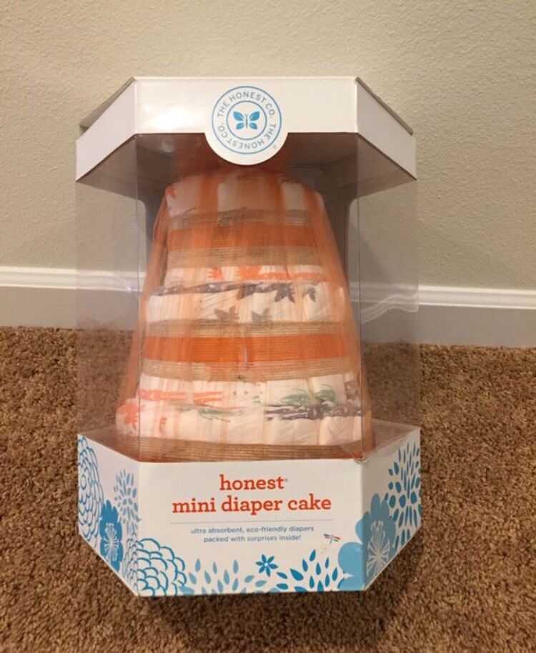 Honest mini diaper cake for Sale in Puyallup WA OfferUp