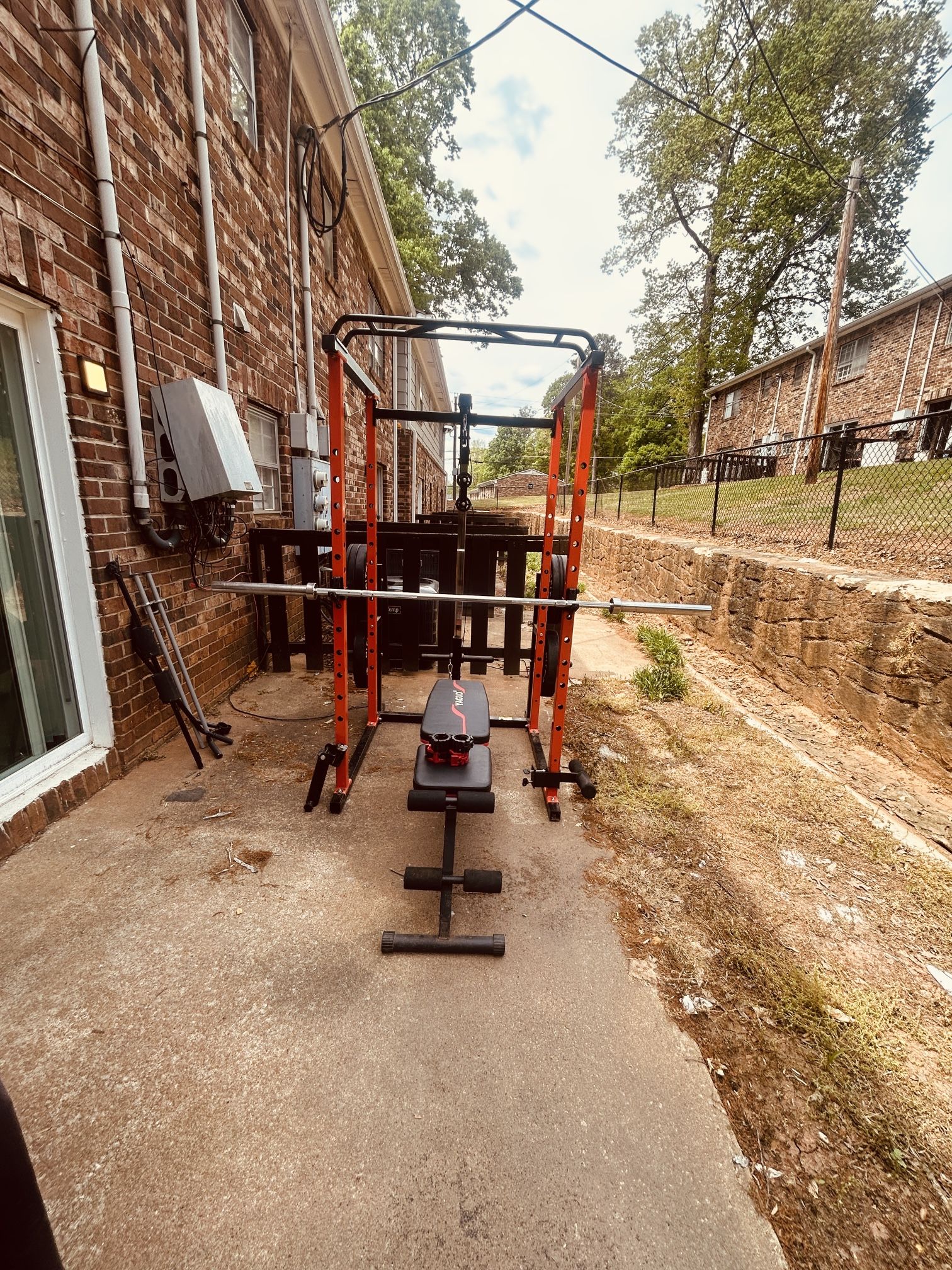 Full Weight Set And Squat Rack