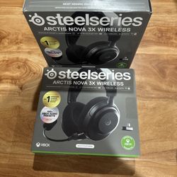 SteelSeries Arctis Nova 3X Wireless Multi-Platform Gaming Headset Black New Box