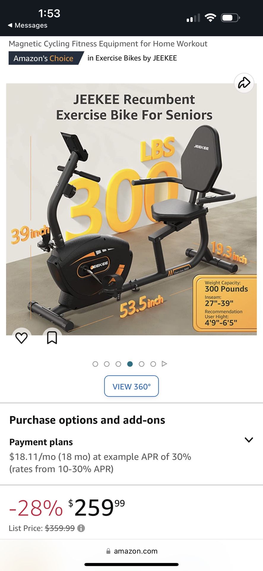 jeekee recumbent exercise bike manual