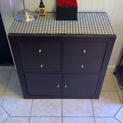 Black Storage Entryway/Bedroom