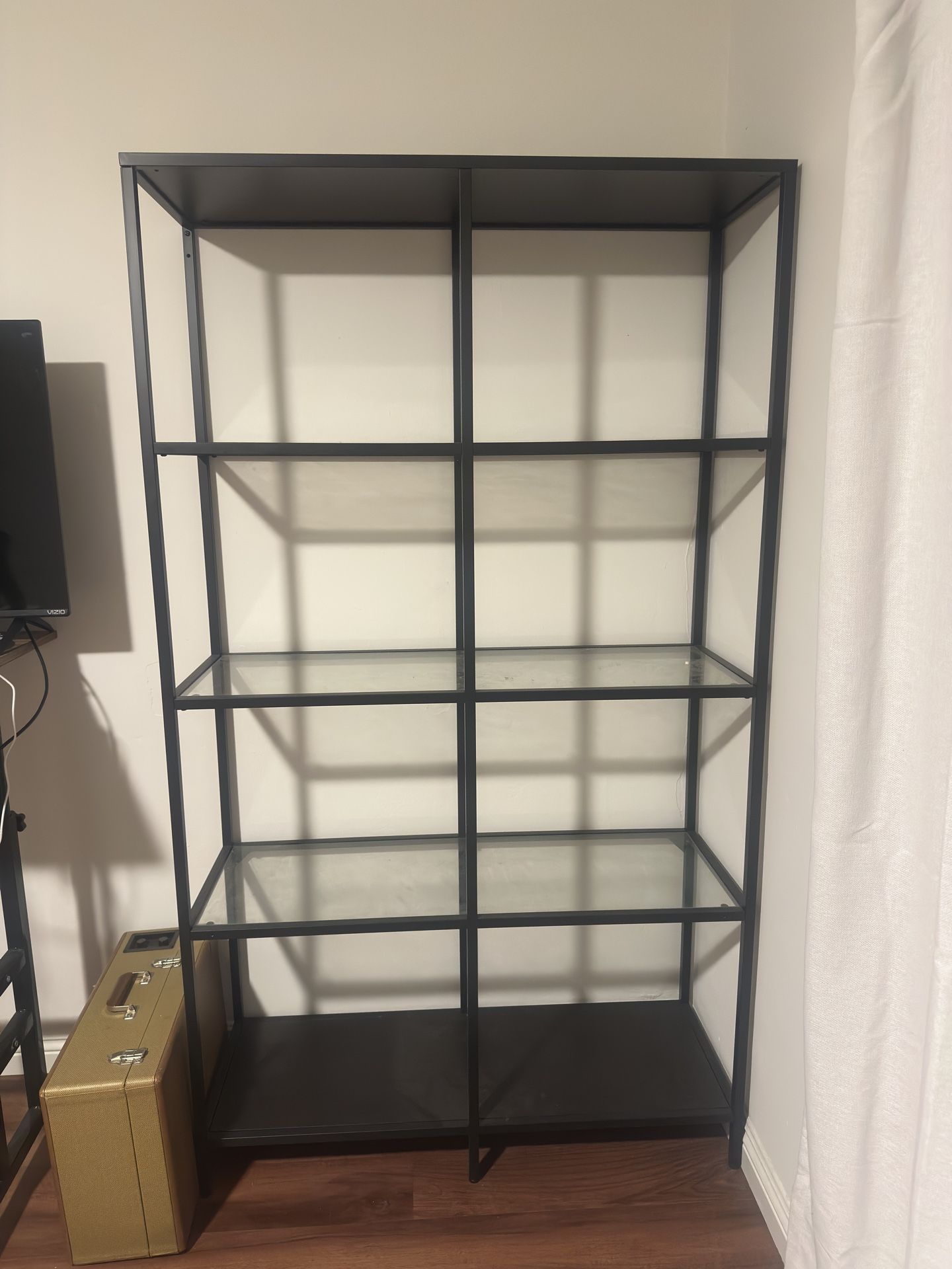 Ikea - Glass and Metal Shelving 