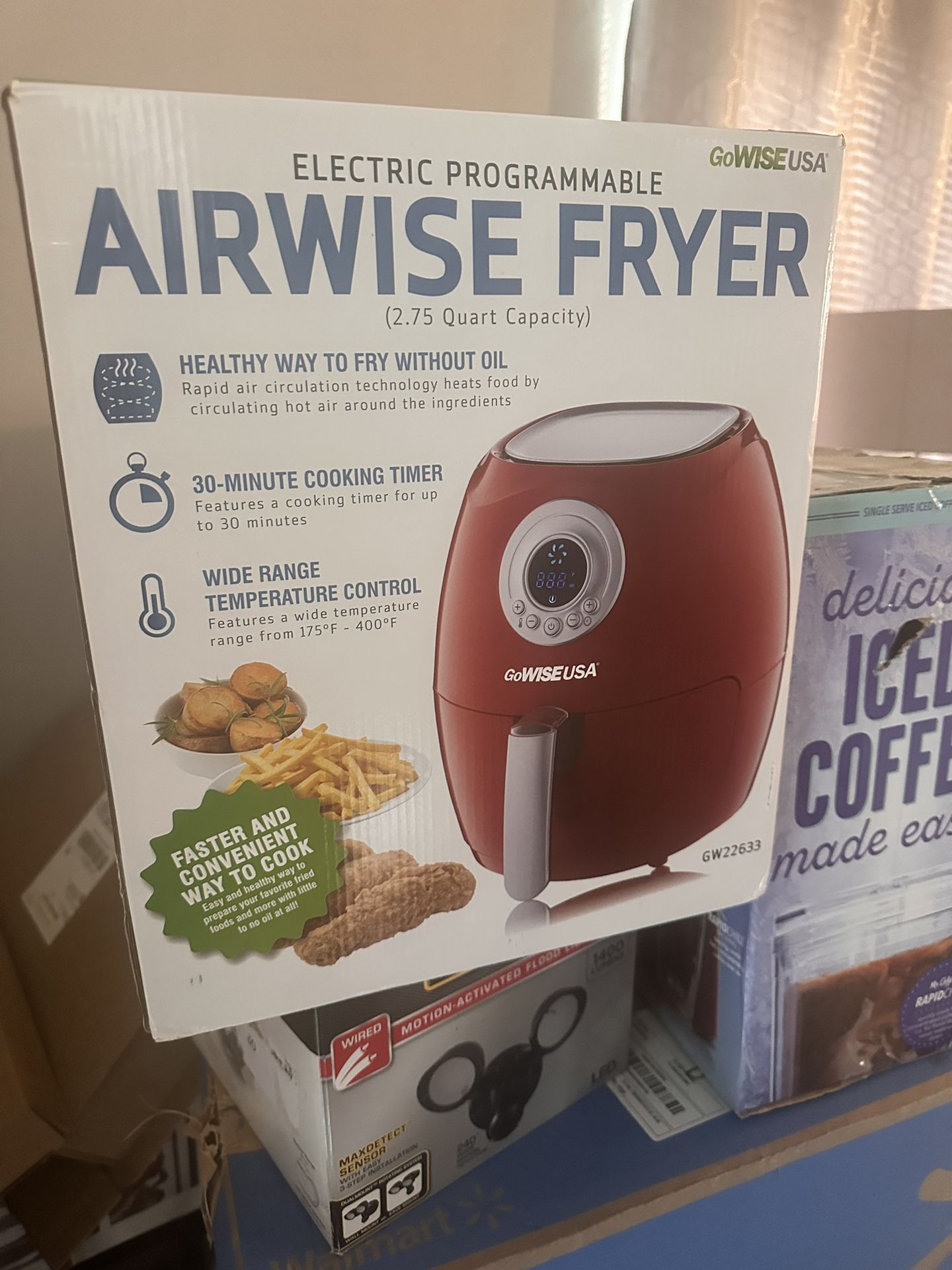 New Red Air Fryer