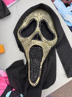 Blinged out ghost face