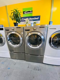 Lavadora y secadora LG a pagos flexibles