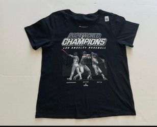 LA Dodgers 2024 World Champions Youth XL T Shirt Ohtani Betts MLB