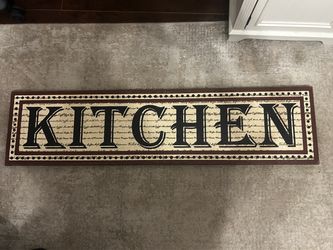 Kitchen sign