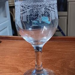 Vintage wine glasses