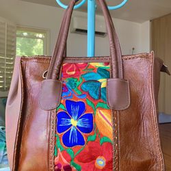 Authentic Mexican Leather Handbag