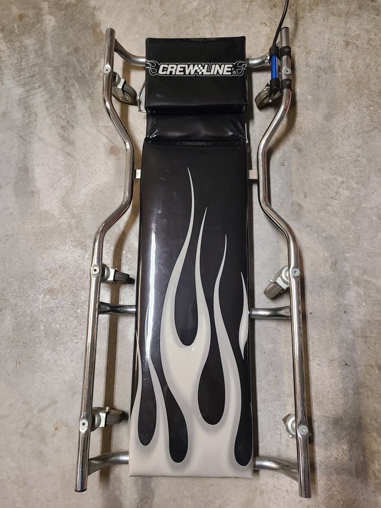 Crewline 44" Chrome Creeper