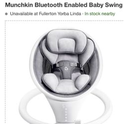 Munchkin Bluetooth Enabled Baby Swing