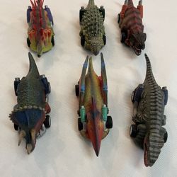DINOSAUR CAR COLECCION  SET 6
