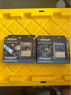 Magic The Gathering Warhammer 40K Commander Decks