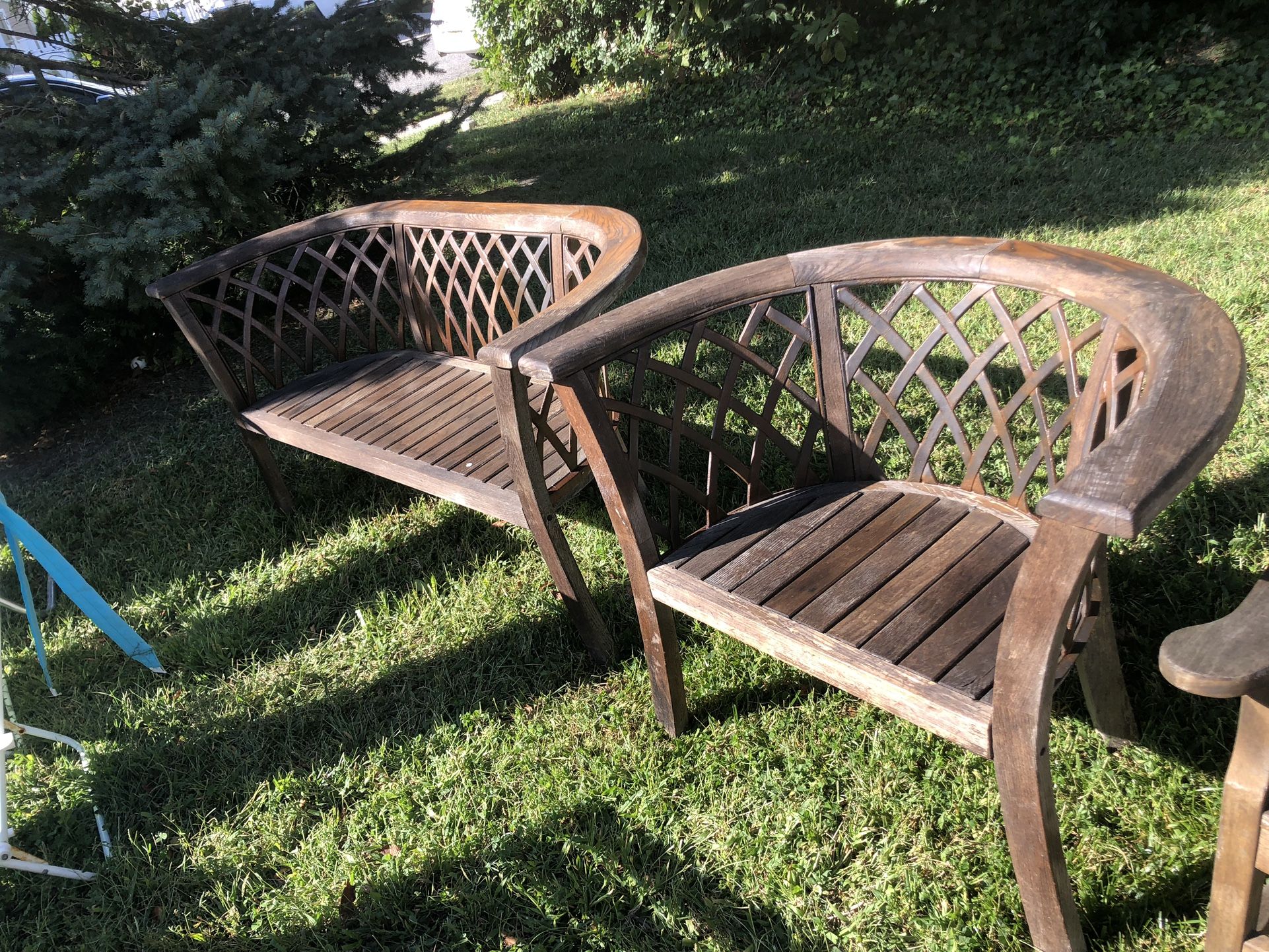 Heavy Solid Team Sofa And Chairs