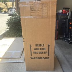 Wardrobe Moving Boxes 48” Tall