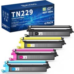 TN229 Compatible Toner Cartridges Replacement for 229 TN-229 TN229XL TN-229XL 229XL to Use with MFC-L3780CDW HL-L3280CDW HL-L3220CDW MFC-L3720CDW HL-L
