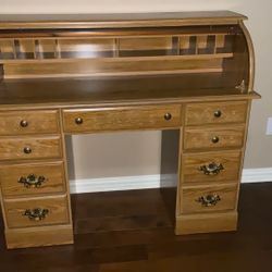 Desk— Roll Top Desk For Sale
