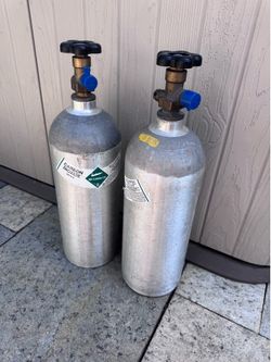 Co2 Carbon Dioxide Aluminum Tank Gas Cylinder Full