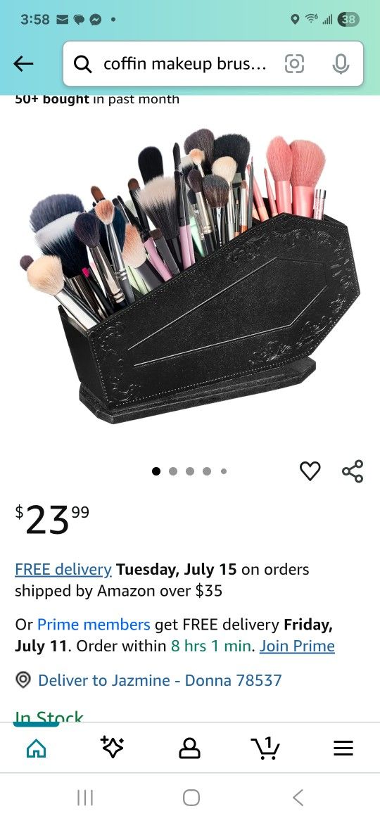 Makeup Brush Holder