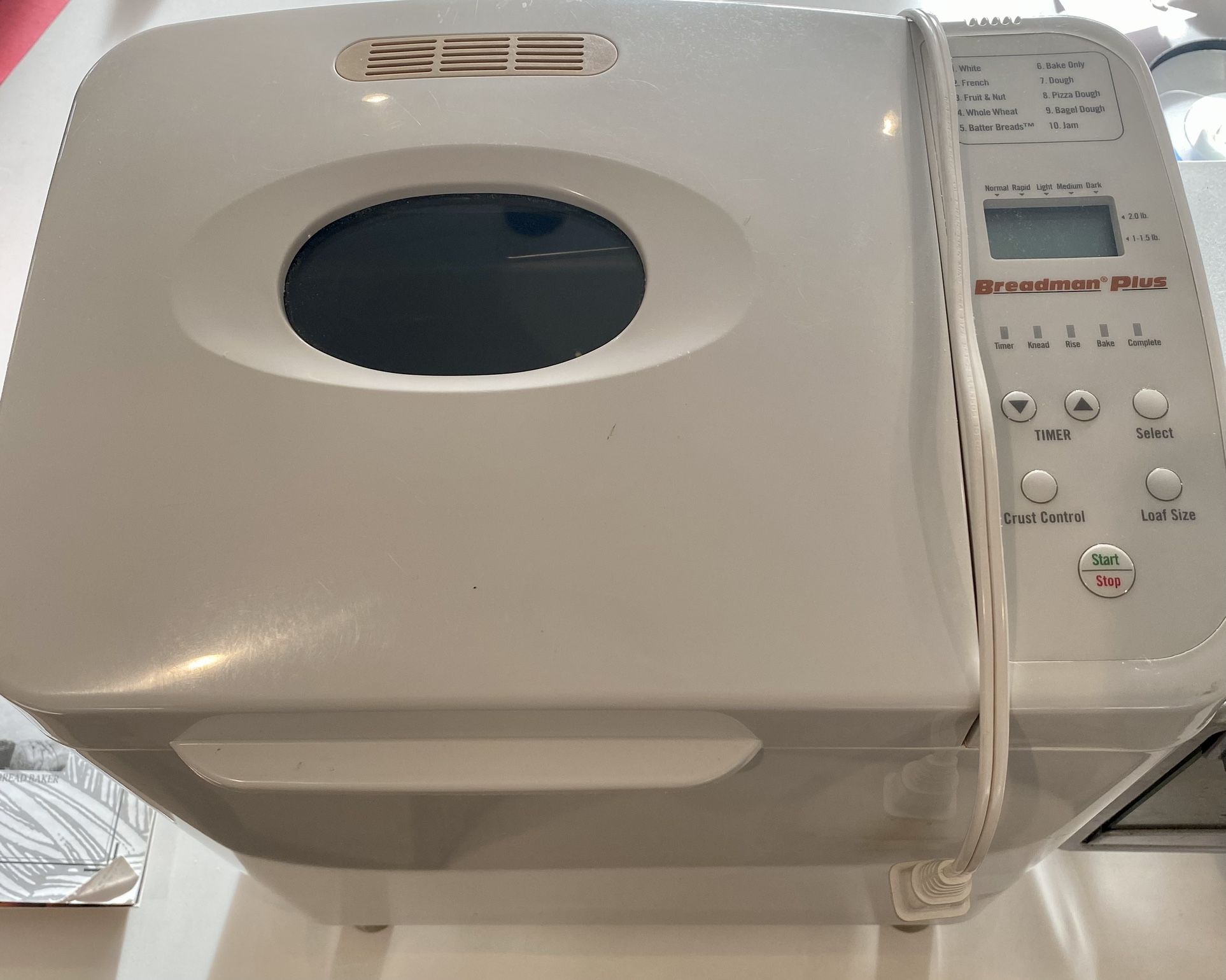 Breadman Plus Bread Machine