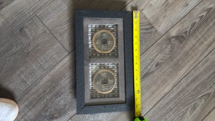 Asian Chinese Coins Wall Art Decor