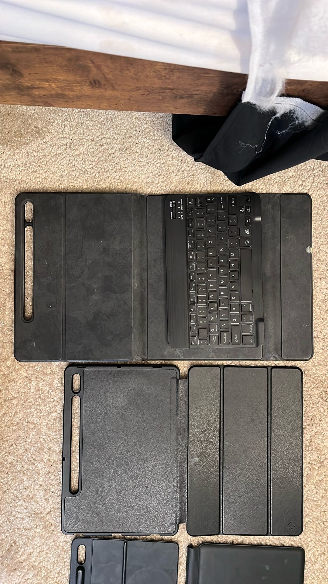 3 Samsung Tab S8 Cases Optional Keyboard