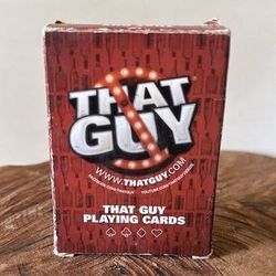 That Guy Playing Cards Game Friends And Family