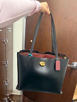 Coach willow tote bag