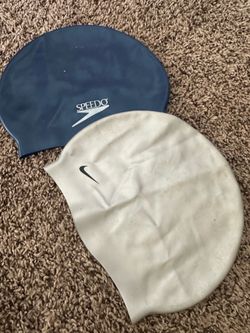 Nike and Speedo Silicone Swim Caps