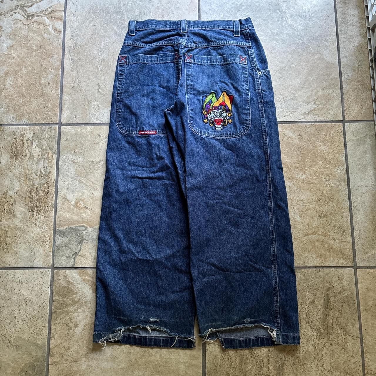 JNCO Men's Blue and Navy Jeans(78)11