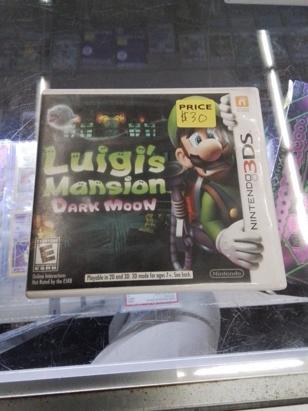 Luigi's Mansion Dark Moon (3ds)