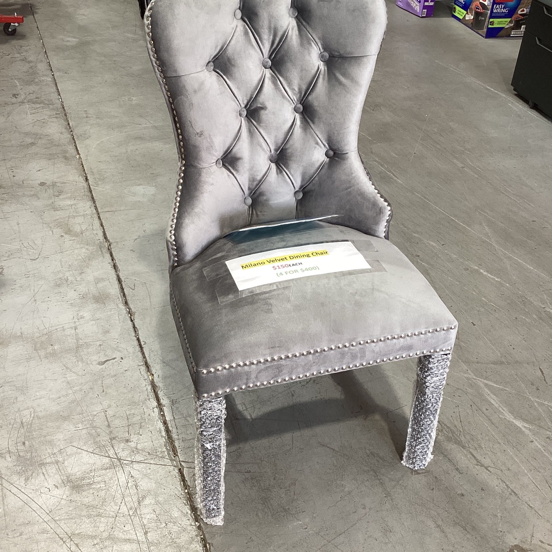 Milano Velvet Dining Chair