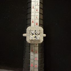 Size 7 silver ring