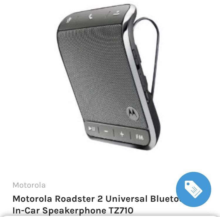 Car speaker/phone (Motorola)