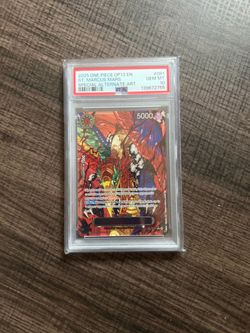 2025 One Piece Op13 EN St. Marcus Mars #091 Special Alternate Art PSA 10 Gem Mint