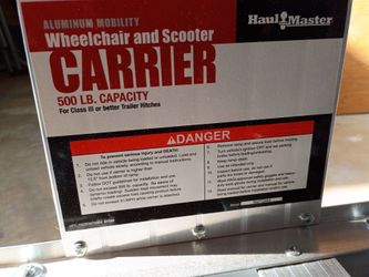 Mobility scooter  hauler
