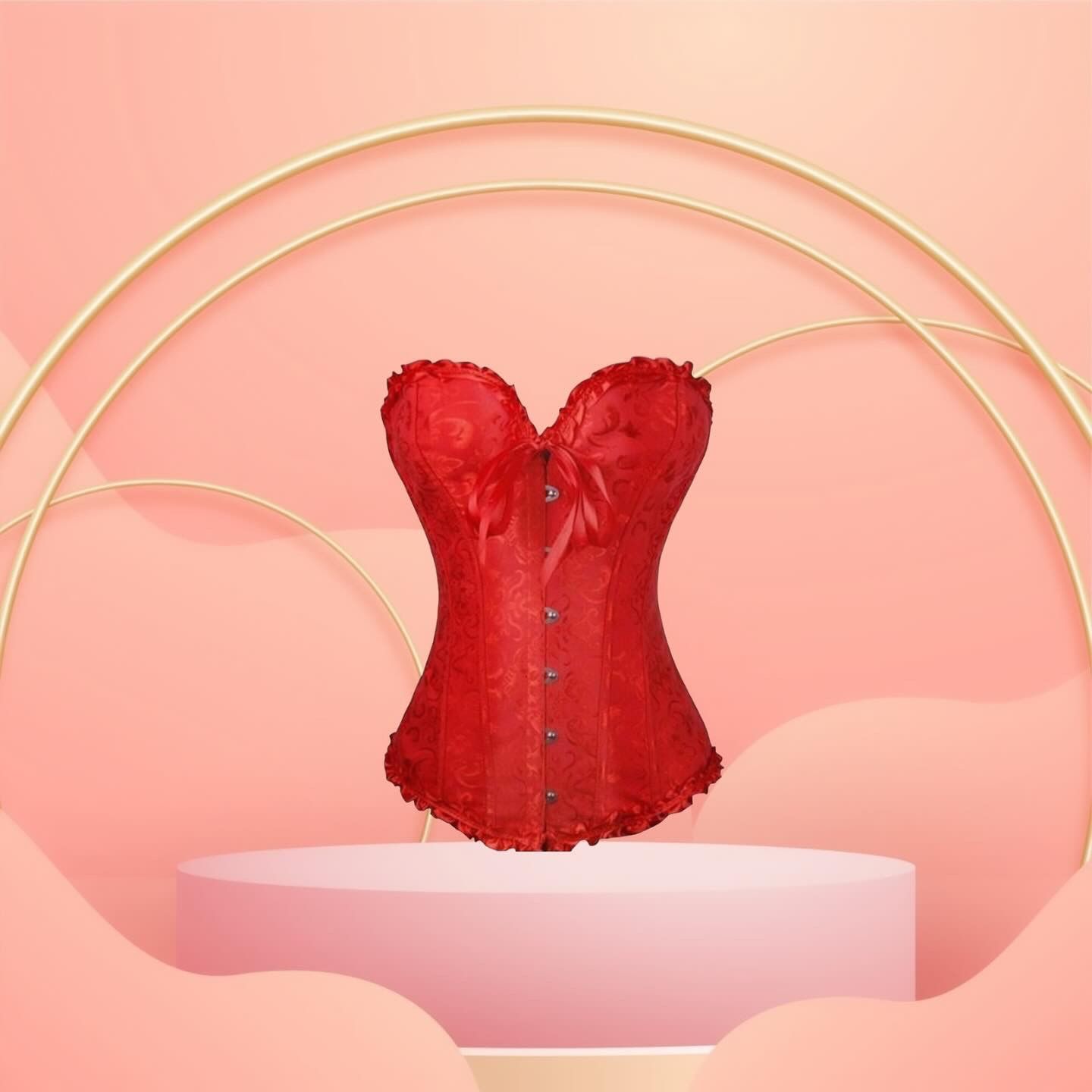 Ruby Red Corset