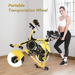 MaxKare Stationary Bike Belt Drive Indoor Cycling Bike for Sale in