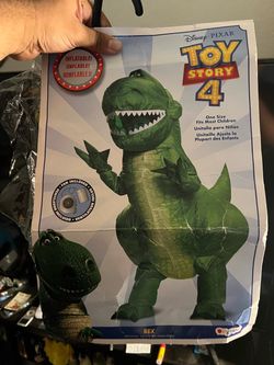 Toy Story Rex childrens inflatable