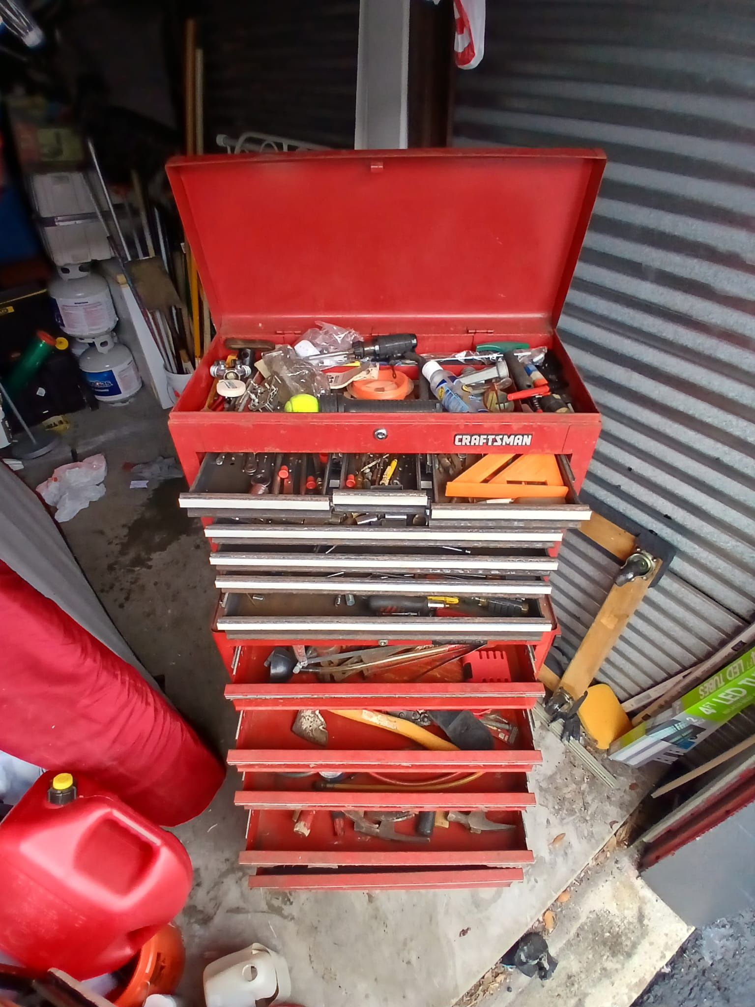 Tool Box + Tools In It