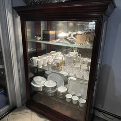 Wooden Glass Display