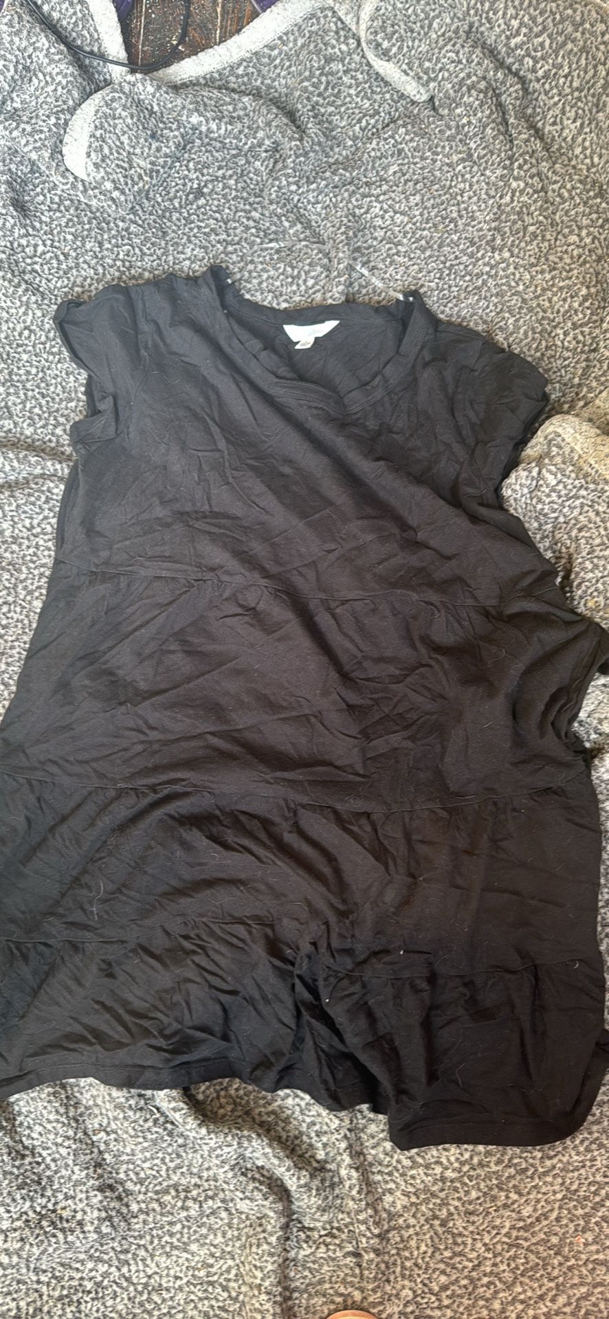 black dress with pockets