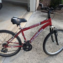 24" Schwinn Mountain Bike In Good Condition