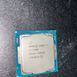 Intel Core i7-7700k & i5-9600k CPU