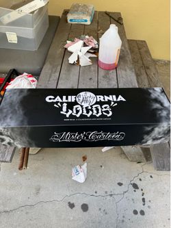California Locos complete board signed by Chaz