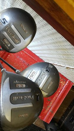 Golf clubs 3 Wilson super lightweight design