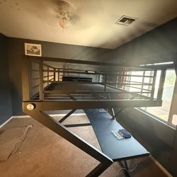 Loft Bed with Desk
