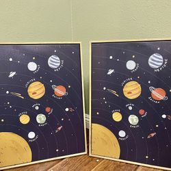 Kids Space Wall Art